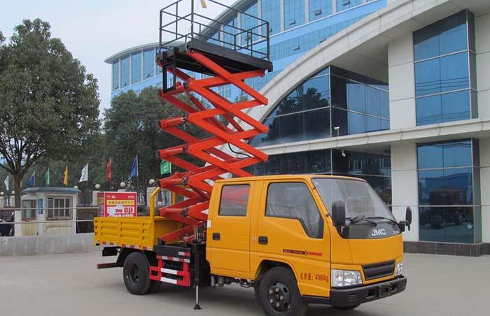 scissor lift truck 10m