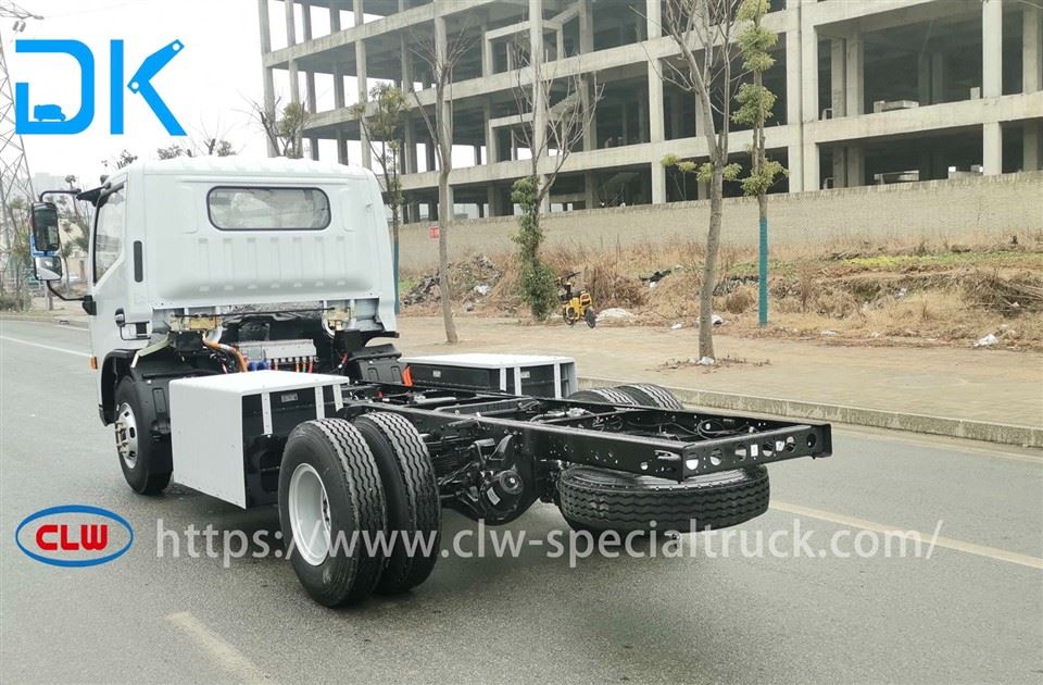 9-ton chassis side mount rear right