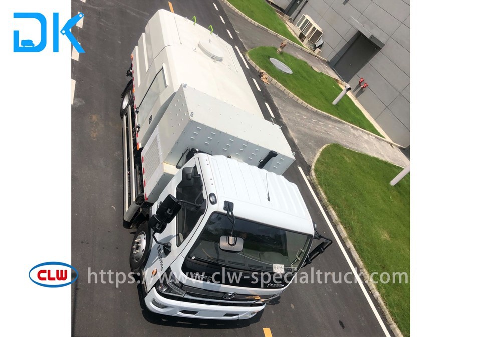 Hydrogen 9t guardrail washer truck 2