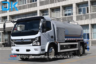 6-ton Electric Green Sprinkler Truck Chengli Electric Chassis Sprinkler Trucker